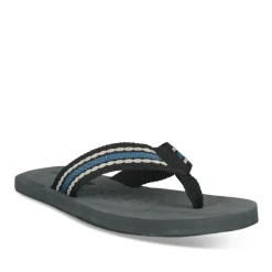 Tongs GRIS Homme Motif Uni A Enfiler