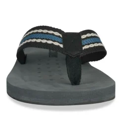Tongs GRIS Homme Motif Uni A Enfiler