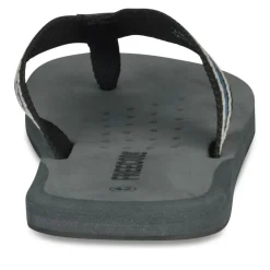 Tongs GRIS Homme Motif Uni A Enfiler