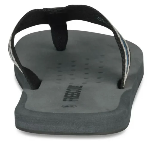 Tongs GRIS Homme Motif Uni A Enfiler