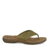 Tongs KAKI Homme Motif Uni A Enfiler