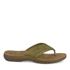Tongs KAKI Homme Motif Uni A Enfiler