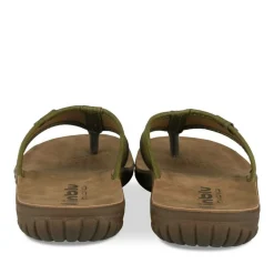 Tongs KAKI Homme Motif Uni A Enfiler