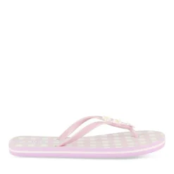 Tongs LILAS Femme Motif Uni A Enfiler