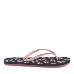 Tongs MARINE Femme Motif Uni A Enfiler