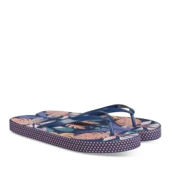 Tongs MARINE Femme Motif Uni A Enfiler
