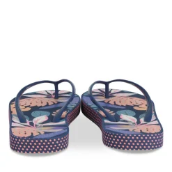 Tongs MARINE Femme Motif Uni A Enfiler