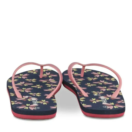 Tongs MARINE Femme Motif Uni A Enfiler