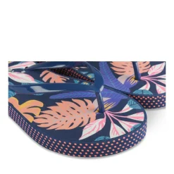 Tongs MARINE Femme Motif Uni A Enfiler