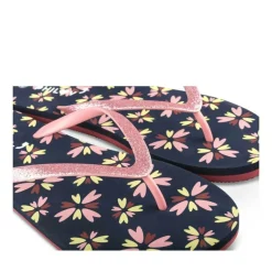 Tongs MARINE Femme Motif Uni A Enfiler