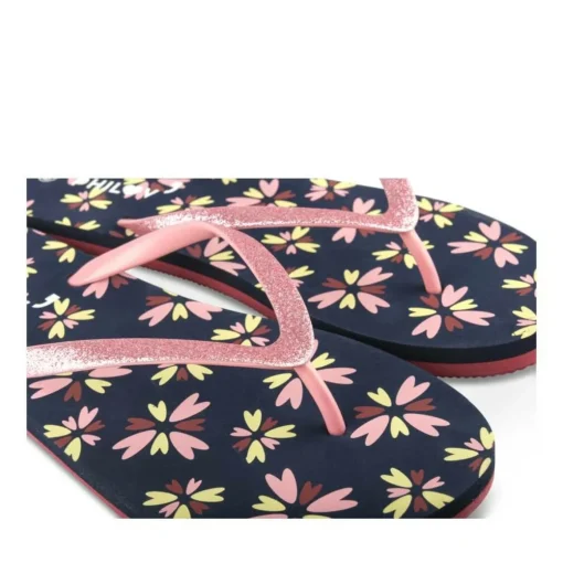Tongs MARINE Femme Motif Uni A Enfiler