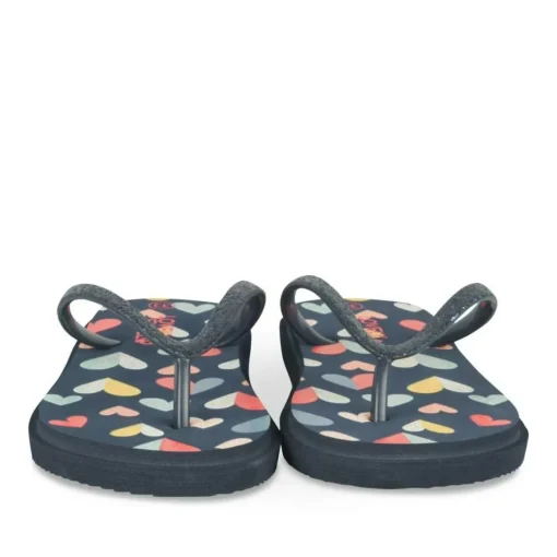 Tongs MARINE Fille Motif Uni A Enfiler
