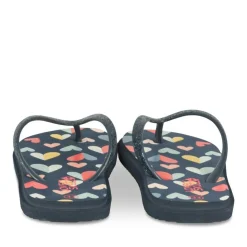 Tongs MARINE Fille Motif Uni A Enfiler