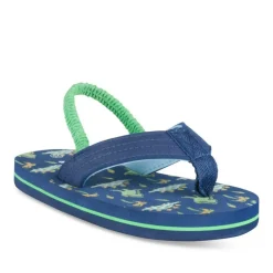 Tongs MARINE Garçon Motif Dinosaure A Enfiler