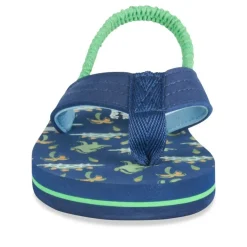 Tongs MARINE Garçon Motif Dinosaure A Enfiler