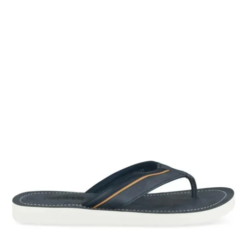 Tongs MARINE Homme Motif Uni A Enfiler
