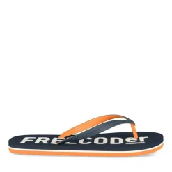Tongs MARINE Homme Motif Uni A Enfiler
