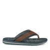 Tongs MARINE Homme Motif Uni A Enfiler
