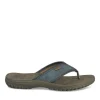 Tongs MARINE Homme Motif Uni A Enfiler