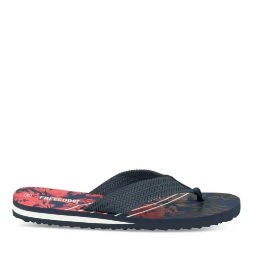 Tongs MARINE Homme Motif Uni A Enfiler
