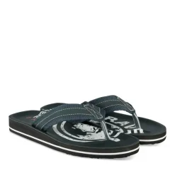 Tongs MARINE Homme Motif Uni A Enfiler