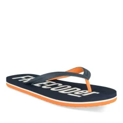Tongs MARINE Homme Motif Uni A Enfiler