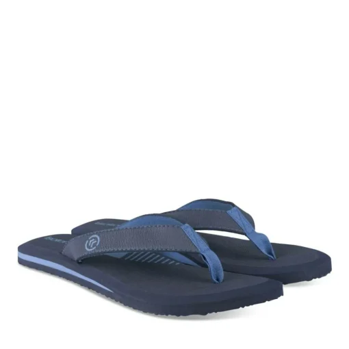 Tongs MARINE Homme Motif Uni A Enfiler