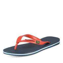 Tongs MARINE Homme Motif Uni A Enfiler