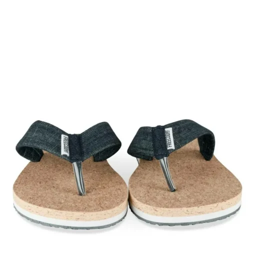 Tongs MARINE Homme Motif Uni A Enfiler