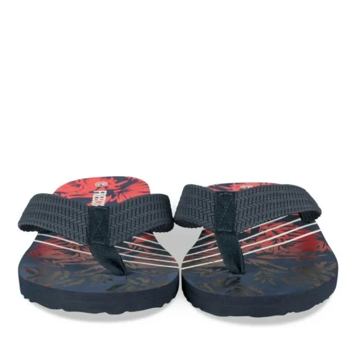 Tongs MARINE Homme Motif Uni A Enfiler