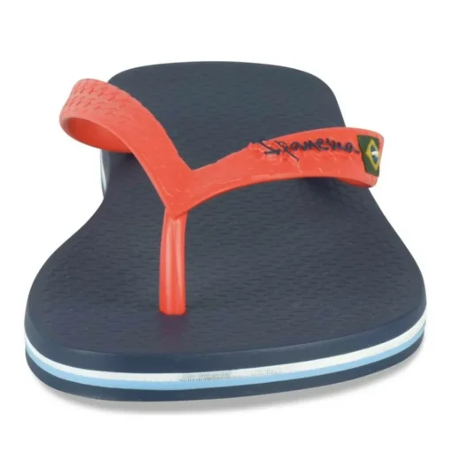 Tongs MARINE Homme Motif Uni A Enfiler