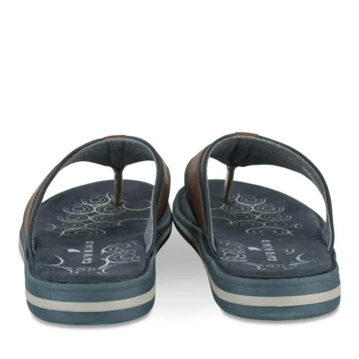 Tongs MARINE Homme Motif Uni A Enfiler