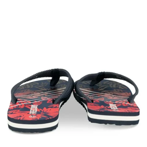 Tongs MARINE Homme Motif Uni A Enfiler