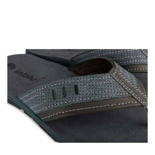 Tongs MARINE Homme Motif Uni A Enfiler