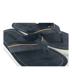 Tongs MARINE Homme Motif Uni A Enfiler
