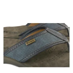 Tongs MARINE Homme Motif Uni A Enfiler