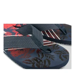 Tongs MARINE Homme Motif Uni A Enfiler