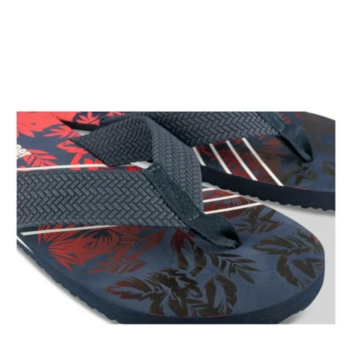 Tongs MARINE Homme Motif Uni A Enfiler