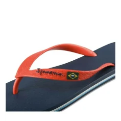 Tongs MARINE Homme Motif Uni A Enfiler