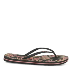 Tongs NOIR Femme Motif Uni A Enfiler