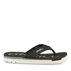 Tongs NOIR Femme Motif Uni A Enfiler