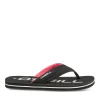 Tongs NOIR Femme Motif Uni A Enfiler