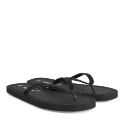 Tongs NOIR Femme Motif Uni A Enfiler