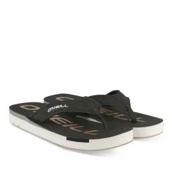 Tongs NOIR Femme Motif Uni A Enfiler