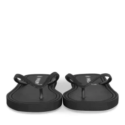 Tongs NOIR Femme Motif Uni A Enfiler