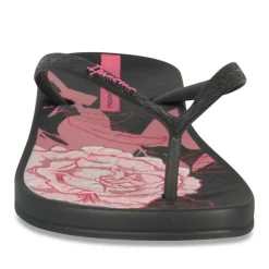 Tongs NOIR Femme Motif Uni A Enfiler