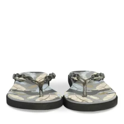 Tongs NOIR Femme Motif Uni A Enfiler