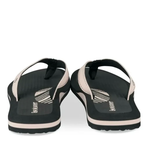 Tongs NOIR Femme Motif Uni A Enfiler