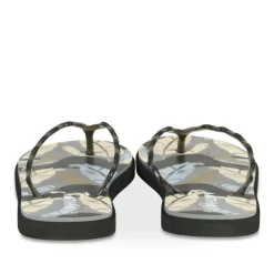Tongs NOIR Femme Motif Uni A Enfiler