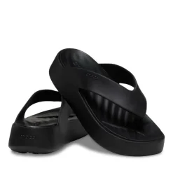 Tongs NOIR Femme Motif Uni A Enfiler